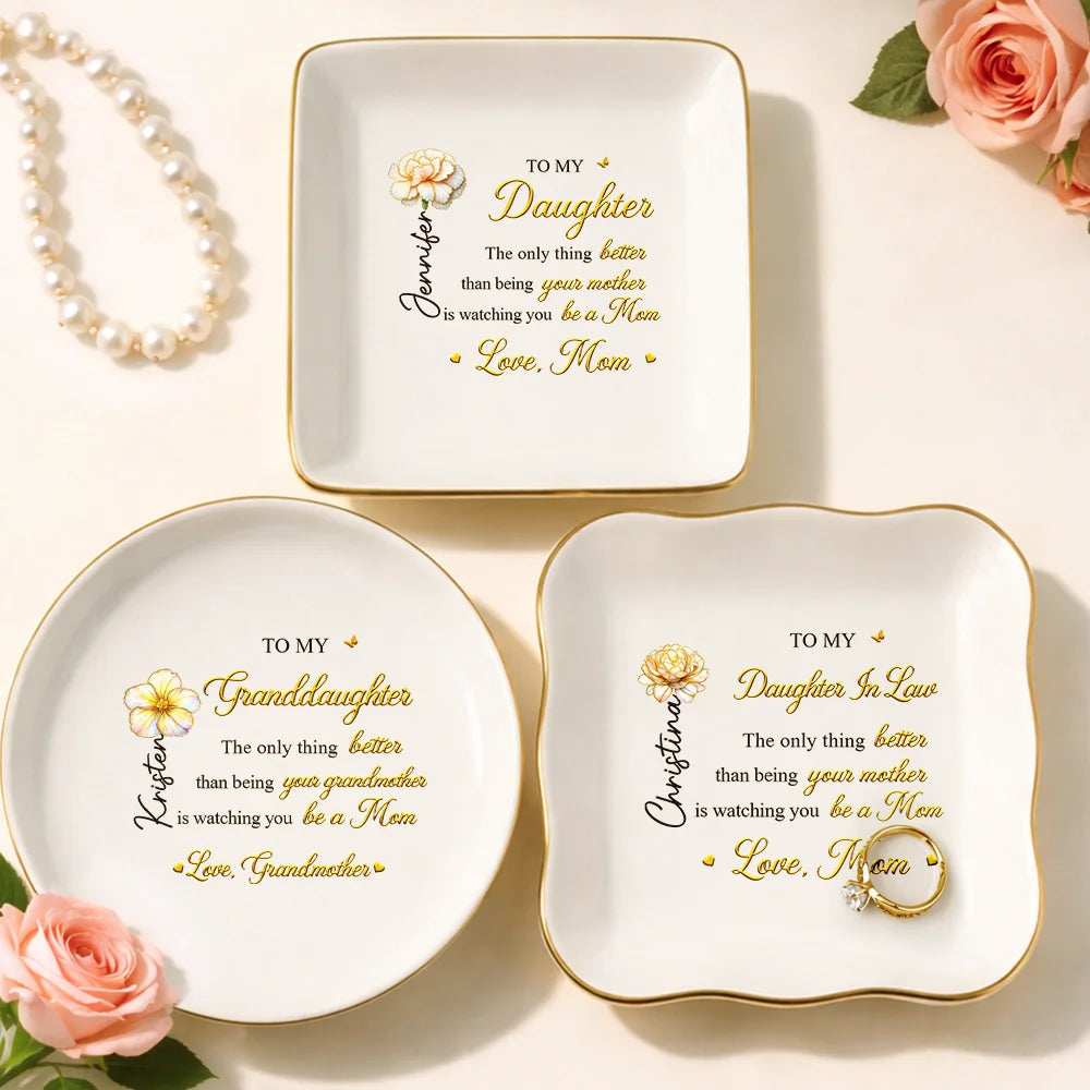 Mom Daughter The Only Thing Better Than Being Your Mother - Personalized Ring Dish