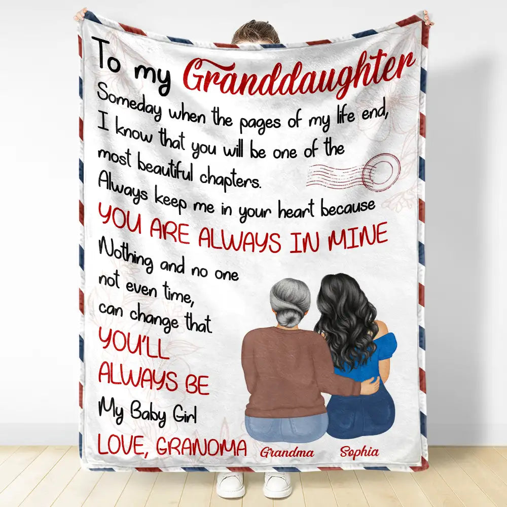 Gift For Daughter, Gift For Women, Mom - Daughters (Adult), Mom - Daughters (Young), Love - Mom Daughter You'll Always Be My Baby Girl - Personalized Fleece Blanket, Sherpa Blanket