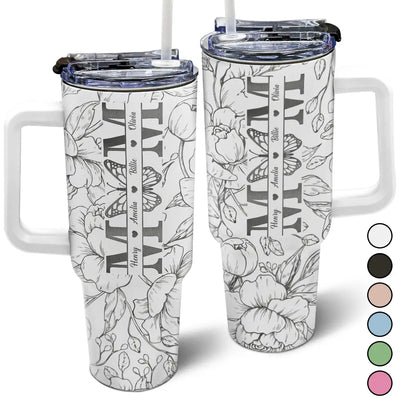 Elegant Mom Floral Design Collection - Personalized Gifts For Mom