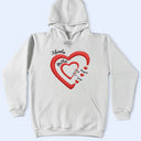 Gift For Wife, Gift For Mother, Gift For Grandma, Happy - Mom Grandma Sweethearts - Personalized T Shirt