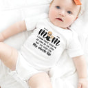 Gift For Mother,Love,New Mom - Mom I Love You My Whole Life - Personalized Baby Onesie