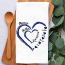 Gift For Wife, Gift For Mother, Gift For Grandma, Happy - Mom Mum Grandma Sweethearts - Personalized Kitchen Towel