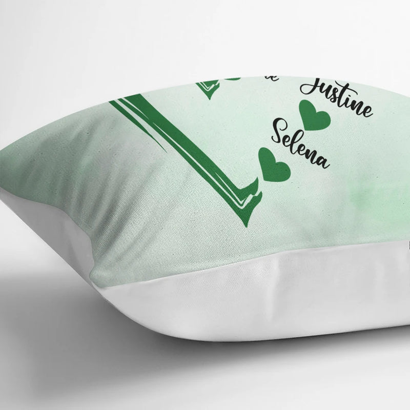 Gift For Wife,Gift For Mother,Gift For Grandma,Happy - Mom Mum Grandma Sweethearts - Personalized Pillow