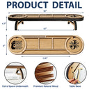 Gift For Men,Gift For Father,Gift For Husband,Gift For Couples,Gift For Boyfriend,Christian,Non-Eng,Icon,Monogram,Devoted - Monogram Initial Man Of God Husband Daddy Protector Hero - Personalized Desk Organizer