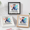 Old Couples,Gift For Husband,Gift For Wife,Gift For Boyfriend,Gift For Girlfriend,Travel,Happy - My Best Memories Are With You - Personalized Ticket Memory Box