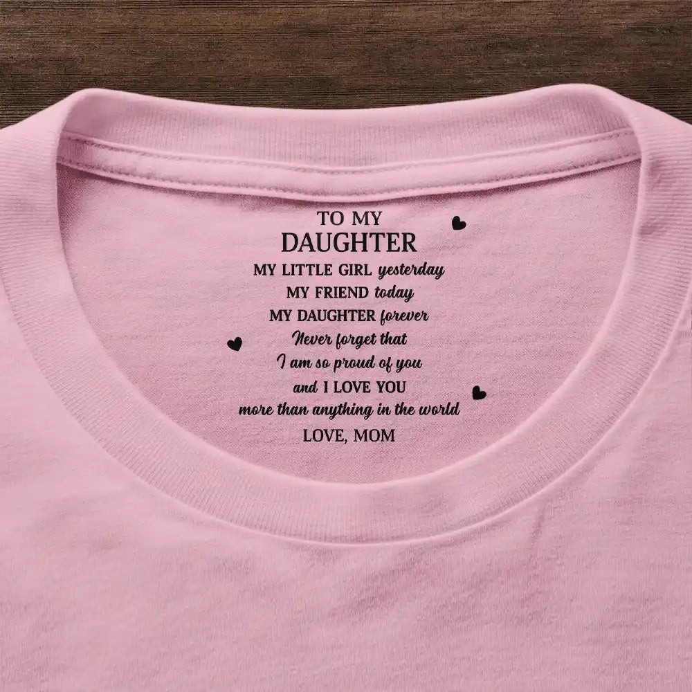Gift For Daughter,Gift For Son,Gift For Grandkids,Gift For Women,Gift For Men,Happy - My Daughter Son Forever - Personalized T Shirt