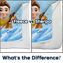 Pet Lovers,Pet Mom,Pet Dad,Dog Lovers,Dog Mom,Dog Dad,Happy - My Dog Cuddling Blanket Embroidery Effect - Personalized Fleece Blanket, Sherpa Blanket