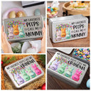 Funny,Gift For Mother,Gift For Grandma,Gift For Wife - My Favorite Peeps Call Me Grandma - Personalized Metal Biscuit Tin