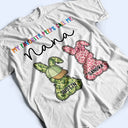 My Favorite Peeps Call Me Grandma Bunny - Personalized T Shirt