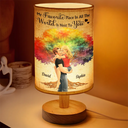Gift For Couples,Gift For Husband,Gift For Wife,Gift For Boyfriend,Gift For Girlfriend,Love - My Favorite Place In All The World - Personalized Fabric Lamp