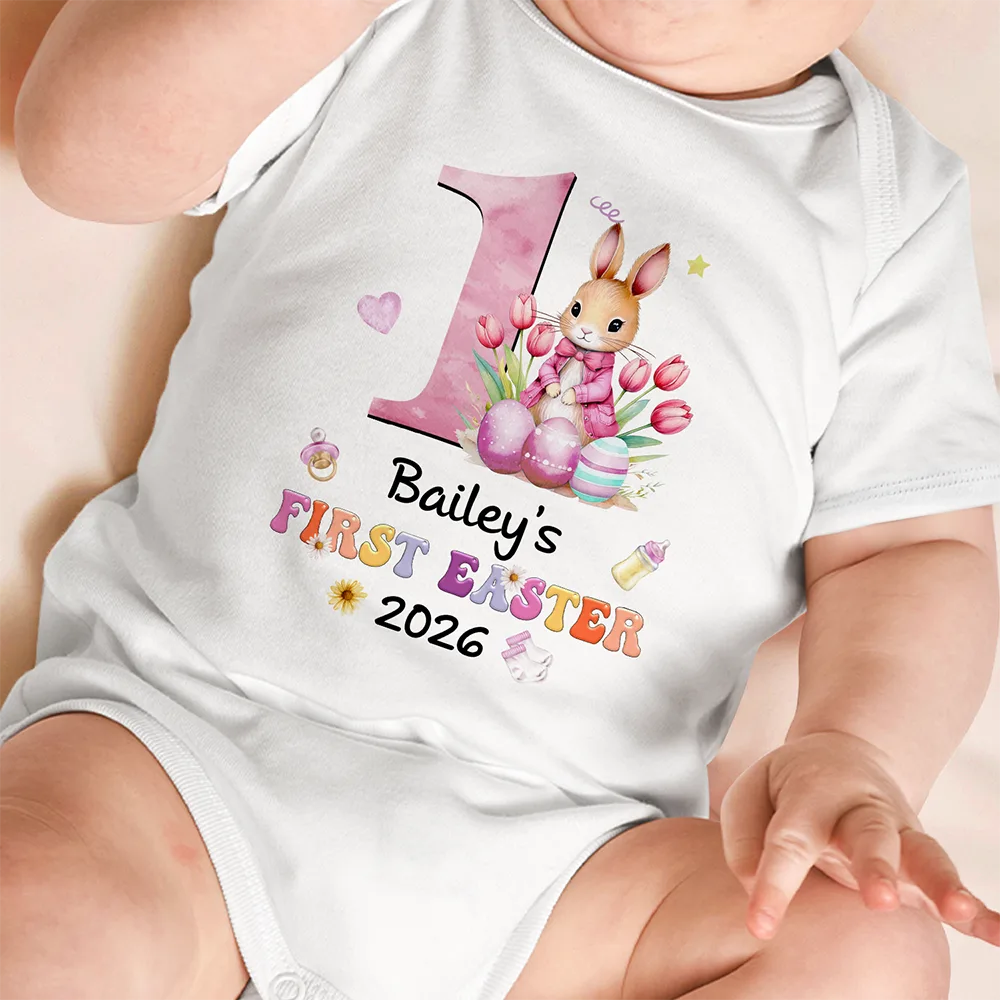 My First Easter - Personalized Baby Onesie