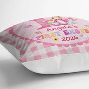 Easter,New baby,Dad,Sons,Gift For Son,Mom,Gift For Daughter,Daughters (Young),Daughters (Young),Gift For Kids,Gift For Grandkids,Happy - My First Easter - Personalized Pillow