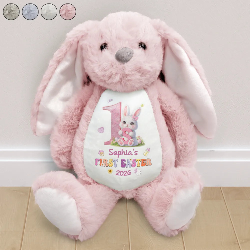 My First Easter Monogram - Personalized Soft Toy Bunny