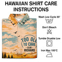 Top Market,Humorous,Gift For Yourself,Summer,Retirement,Custom Text - My Give A Damn Is Broken - Personalized Hawaiian Shirt