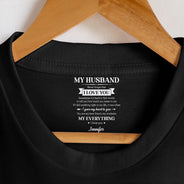 Gift For Couples,Gift For Husband,Gift For Wife,Gift For Boyfriend,Gift For Girlfriend,LGBT,Love,Top Market - My Husband My Wife My Soulmate My Everything - Personalized T Shirt