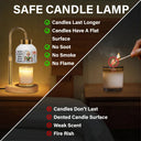 Reading, Gift For Mother, Mom's Hobby, Happy - My Reading Pillow Reading Girl With Birth Month Flower - Personalized Candle Warmer Lamp