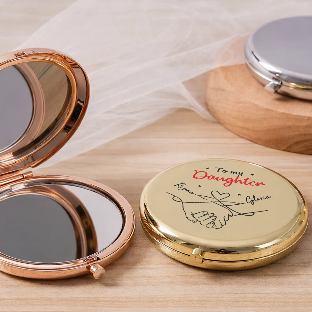 My Daughter If I Could Give You One Thing In Life - Personalized Compact Mirror