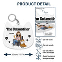 The Cat Mother - Gift For Cat Moms, Cat Lovers, Women - Personalized Acrylic Keychain