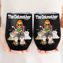 The Cat Mother - Birthday, Loving Gift For Cat Moms, Cat Lovers - Personalized Wine Tumbler