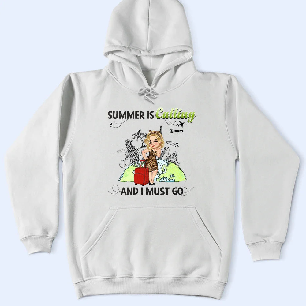 Travel Queen It's On My List - Personalized T Shirt