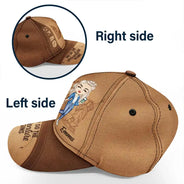 Just A Girl Boy Loves Traveling - Personalized Classic Cap