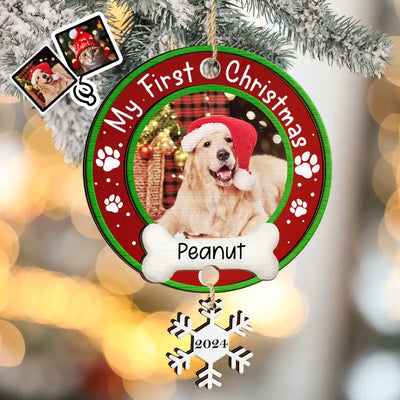 Mix Ornament With Wooden Tag
