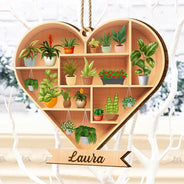 Gardening, Gift For Yourself - Gardener Plant Lover - Personalized Custom Shaped Wooden Ornament