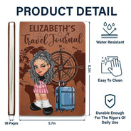 Travel,Gift For Yourself,Gift For Women,Gift For Men - Adventure Book Travel Journal - Personalized Leather Journal