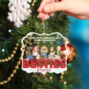 Congrats On Being My Bestie Cartoon - Christmas Gift For Women - Personalized Custom Shaped Acrylic Ornament