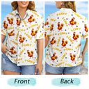 Beach, Summer, Gift For Men, Gift For Yourself, Sarcastic, Icon - Funny Chicken Bird F Caw F - Personalized Hawaiian Shirt