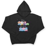 Mom Grandma Puzzle - Gift For Mom, Grandma - Personalized Custom T Shirt