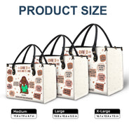 Daily Affirmations - Gift For Yourself, Girls, Women - Personalized Leather Bag