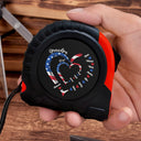 Stars & Stripes, Dad's Grandpa's Sweethearts - Gift For Father, Grandfather - Personalized Tape Measure
