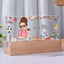 Teacher Desk Name - Personalized Rectangle LED Light