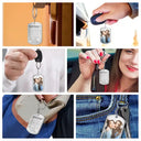 Custom Photo Soul Sister Definition Besties - Personalized Aluminum Keychain