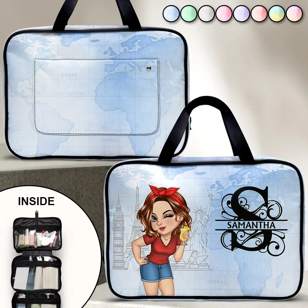 Monogram Travel Lover - Personalized Toiletry Bag