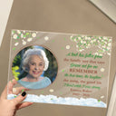 Custom Photo A Limb Has Fallen - Memorial Gift - Personalized Custom Horizontal Rectangle Acrylic Plaque