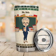 Teacher Nutrition Facts - Gift For Teacher - Personalized Tumbler
