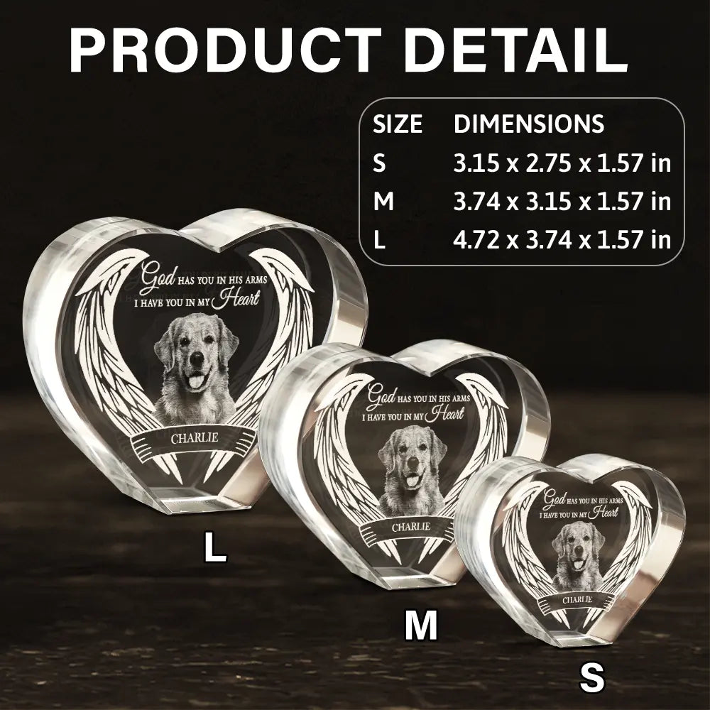 Memorial,Custom Photo,Sad - Custom Photo Memorial Gift for Loved Ones - Personalized Crystal Heart