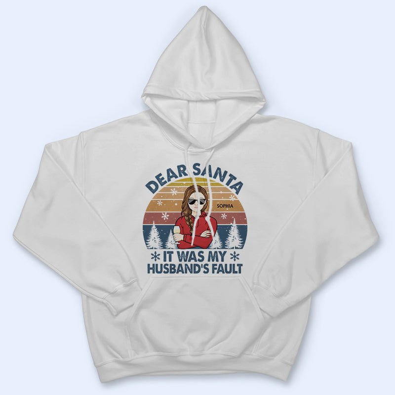 Dear Santa Define Good Couple Family Brother Sister Sibling - Christmas Gift - Personalized Custom T Shirt