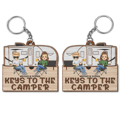 Wooden Keychain Collection