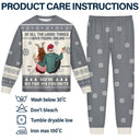Of All The Weird Things - Christmas Gift For Couples, Husband, Wife - Personalized Unisex Pajamas Set