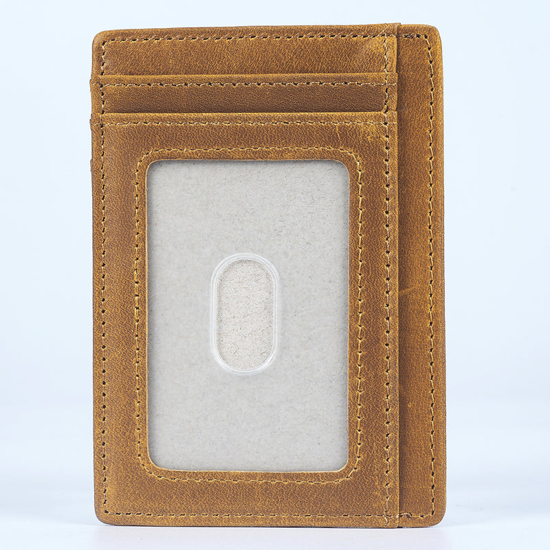 When I Say I Love You More - Gift For Couples, Husband, Wife - Personalized Card Wallet