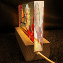 Custom Photo Your Light Will Always Shine In My Heart Memorial - Personalized Rectangle LED Light