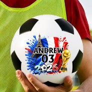 Top Market,Football (Soccer),Gift For Men,Gift For Yourself,Confident,Summer Soccer Games,Icon - National Flag Soccer Lover - Personalized Soccer Ball