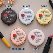 Nurse,Gift For Women,Gift For Men,Happy,Gift For Yourself,Icon,Proud - Never Forget The Reason You Became A Nurse - Personalized Compact Mirror