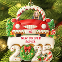 Gift For Yourself,Christmas,Happy - New Driven License - Personalized Custom Shaped Acrylic Ornament