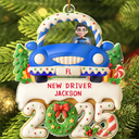 Gift For Yourself,Christmas,Happy - New Driven License - Personalized Custom Shaped Acrylic Ornament