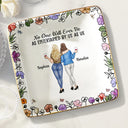 Gift For Bestie,Gifts For Colleagues,Gift For Sisters,Funny,Gift For Sibling - No One Will Ever Be As Entertained By Us As Us Backside Bestie - Personalized Ring Dish