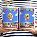 Parents, Gift For Grandparents, Funny - No Returns Or Refunds Pixel Art Kids - Personalized White Edge-to-Edge Mug 